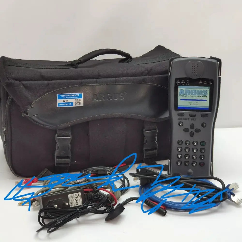 Intec Argus 152 ADSL VDSL ISDN multiservice field tester, front view
