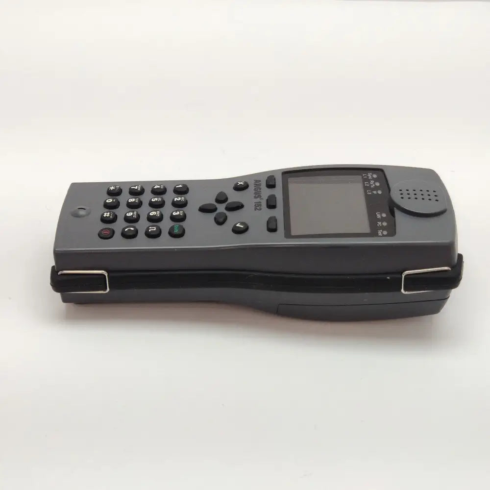 Intec Argus 152 screen displaying active test options and licence menu