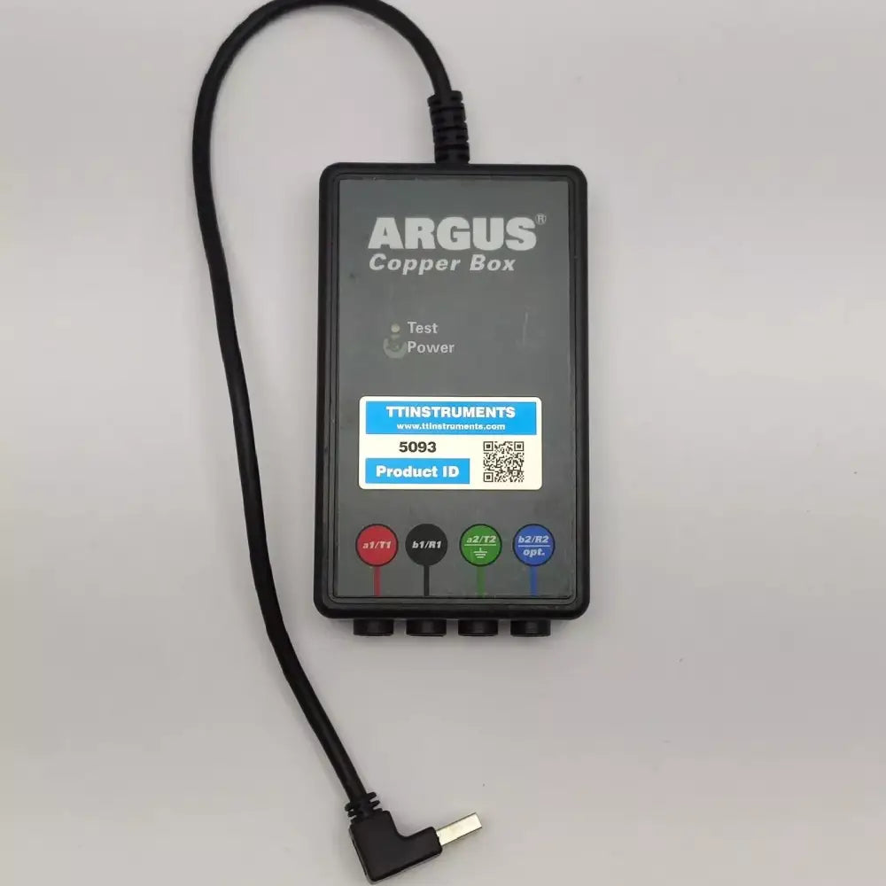 Intec Argus 163 handheld access tester display and keypad detail