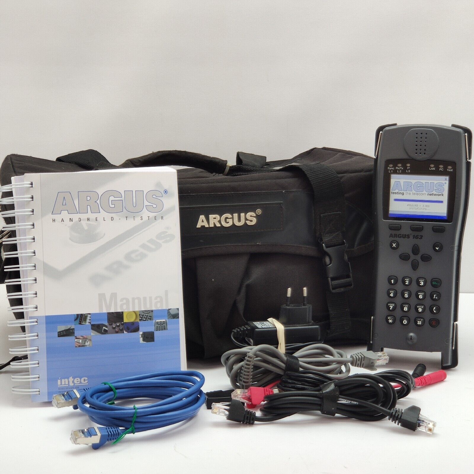 Intec Argus 163 ADSL VDSL ISDN POTS Ethernet IP VoIP Line + V3 Copper Box