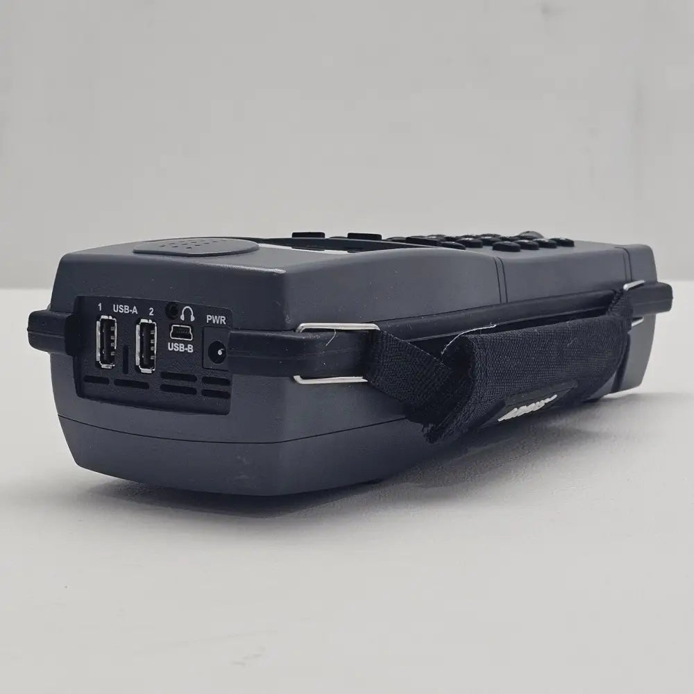Intec Argus 166 inside carry case showing unit and accessories