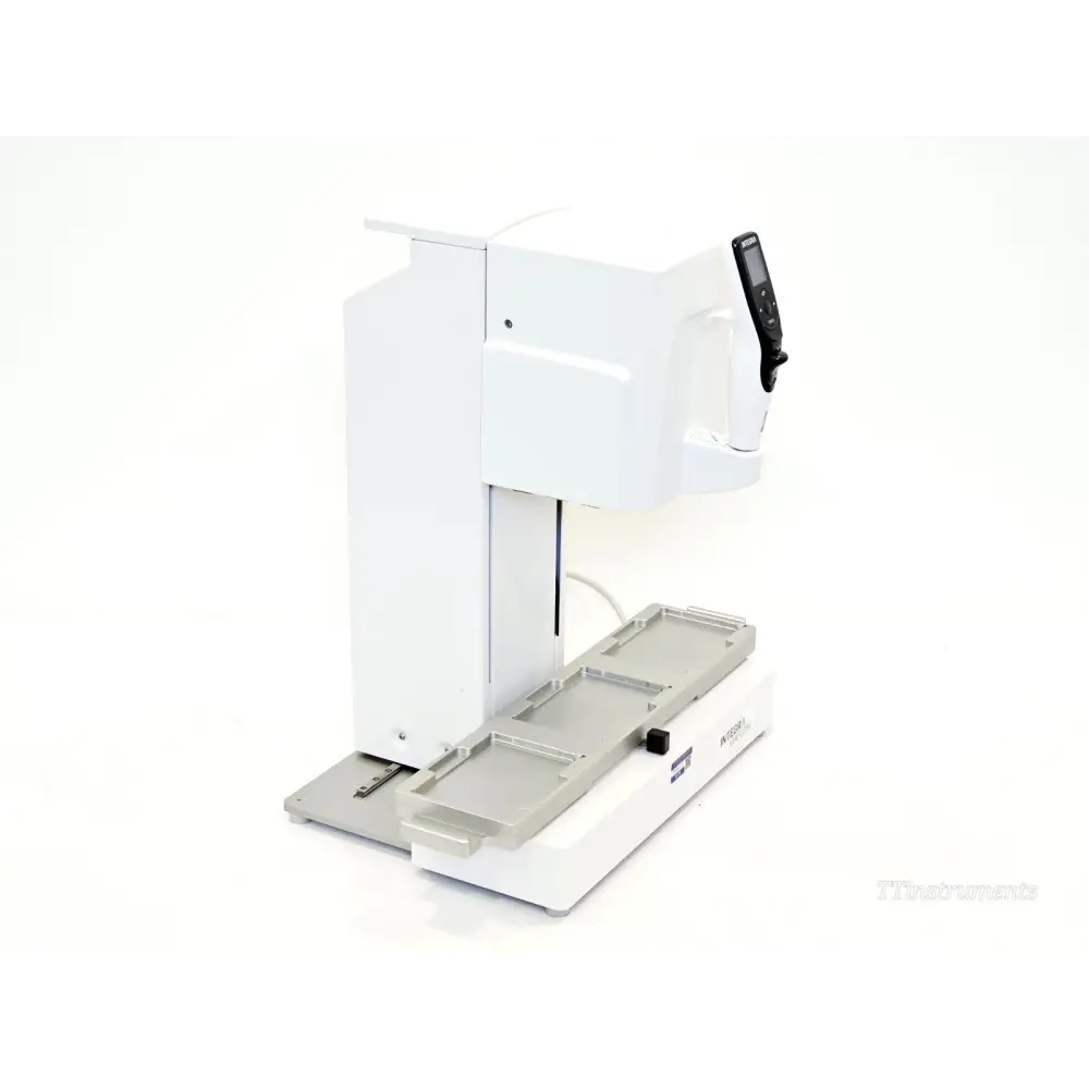 INTEGRA VIAFLO 96 handheld pipette showing full colour display interface