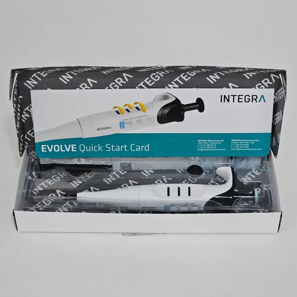 INTEGRA EVOLVE 3018 single-channel manual pipette 100-1000µl front view