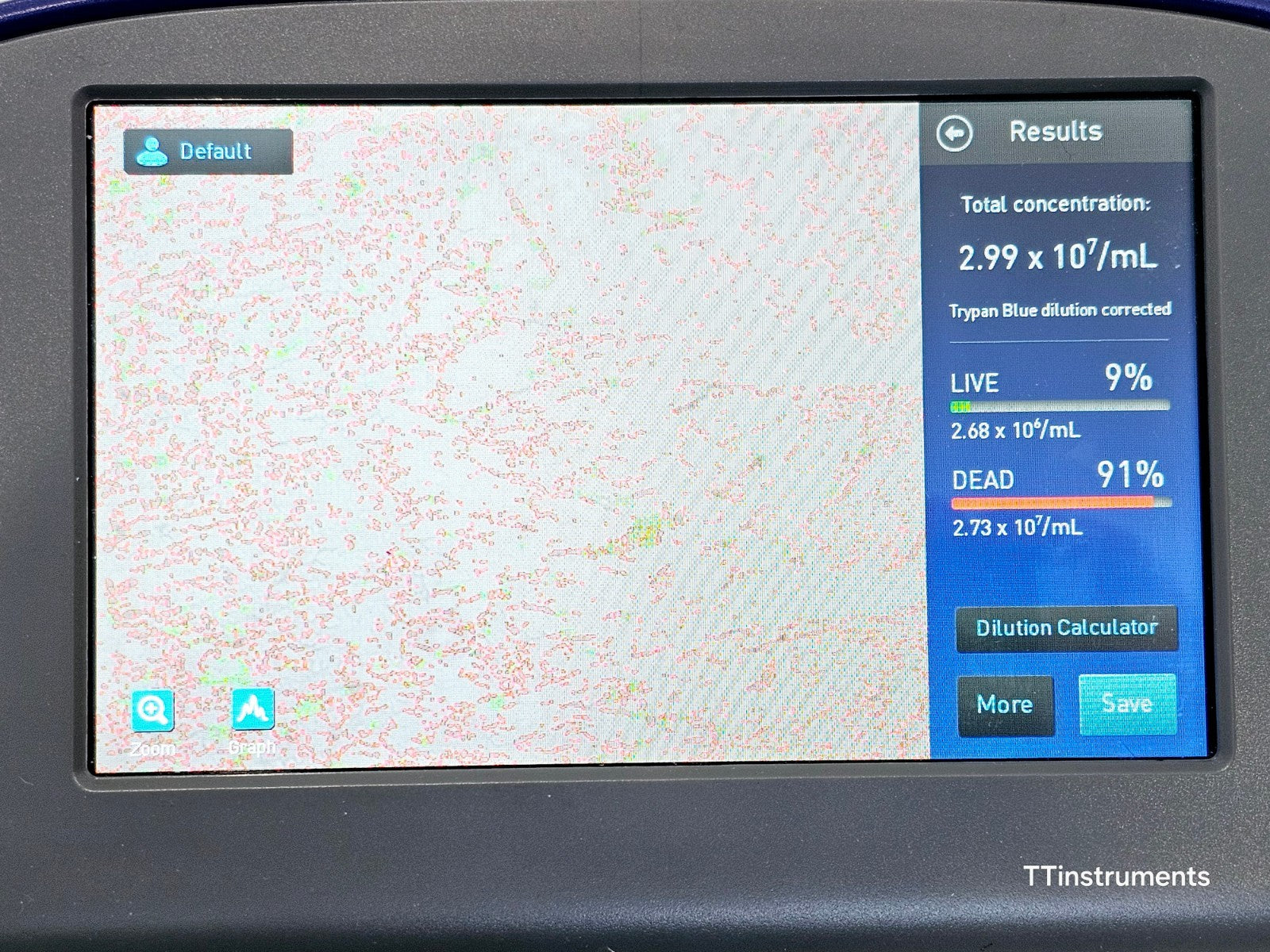 Invitrogen Countess 2 AMQAX1000 Automated Cell Counter w/ Accessories