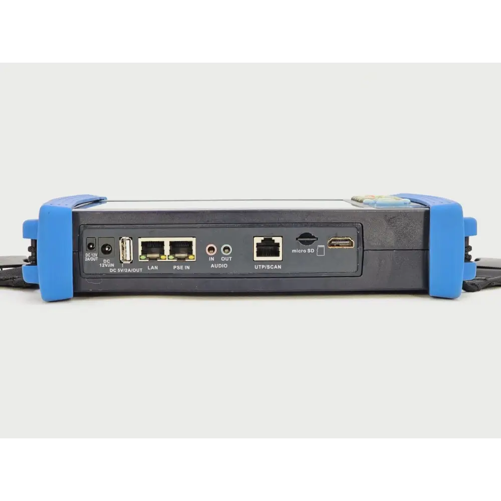 IPC-8600ADHS touchscreen displaying IP camera live video feed