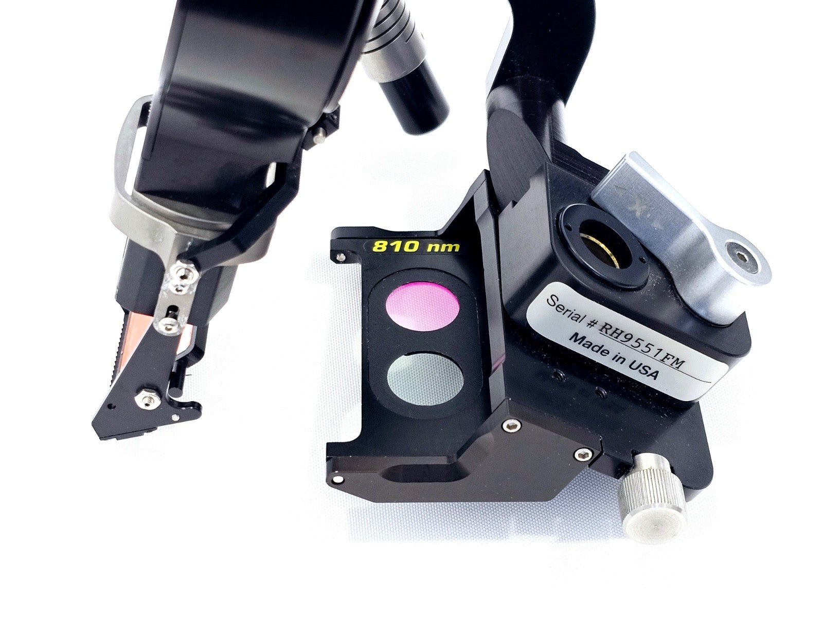 IRIS Medical IRIDEX FiberCheck 810nm Slit Lamp Adapter, Spot Size 75 - 500