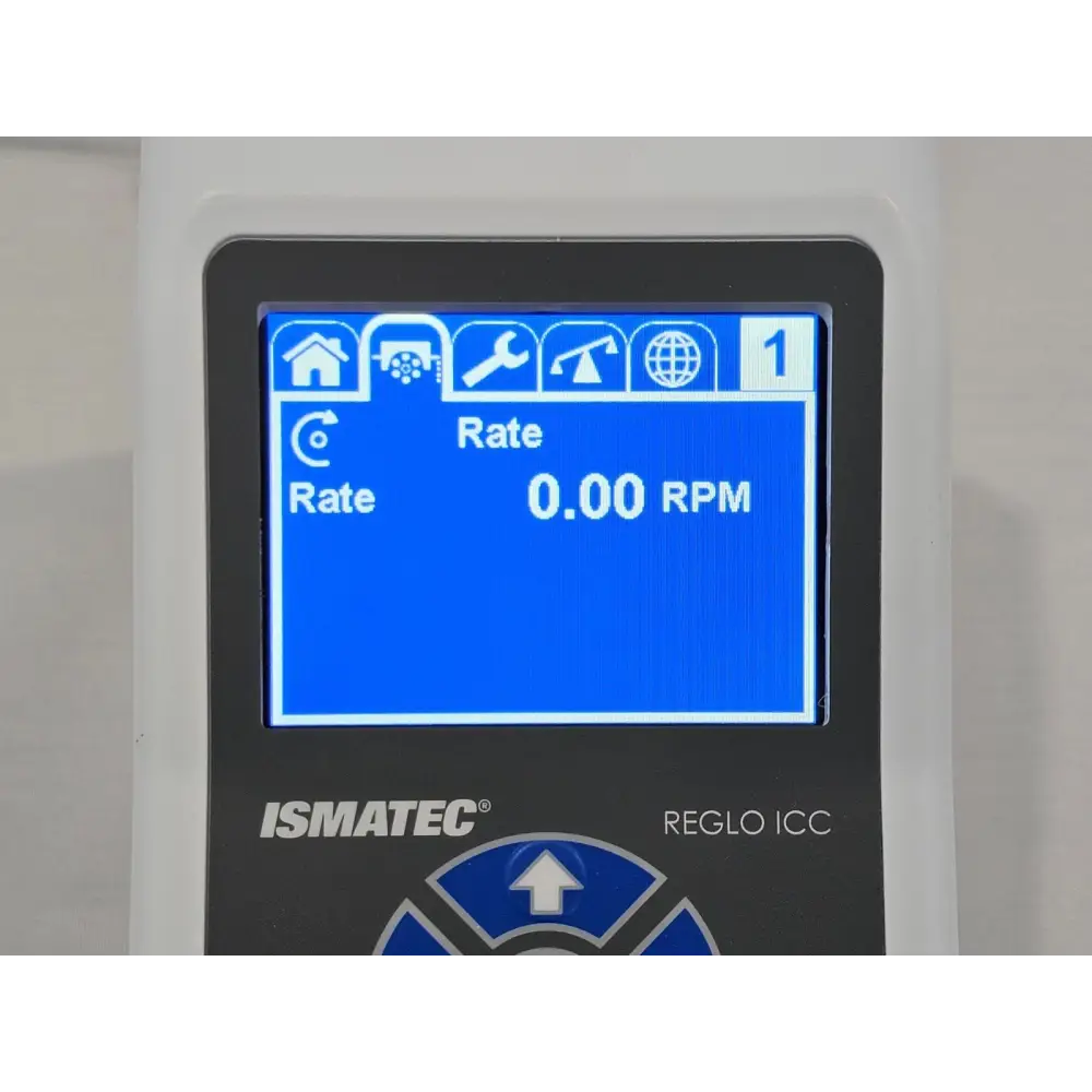 Reglo ICC peristaltic pump showing tubing installation in Click'n'go cassette