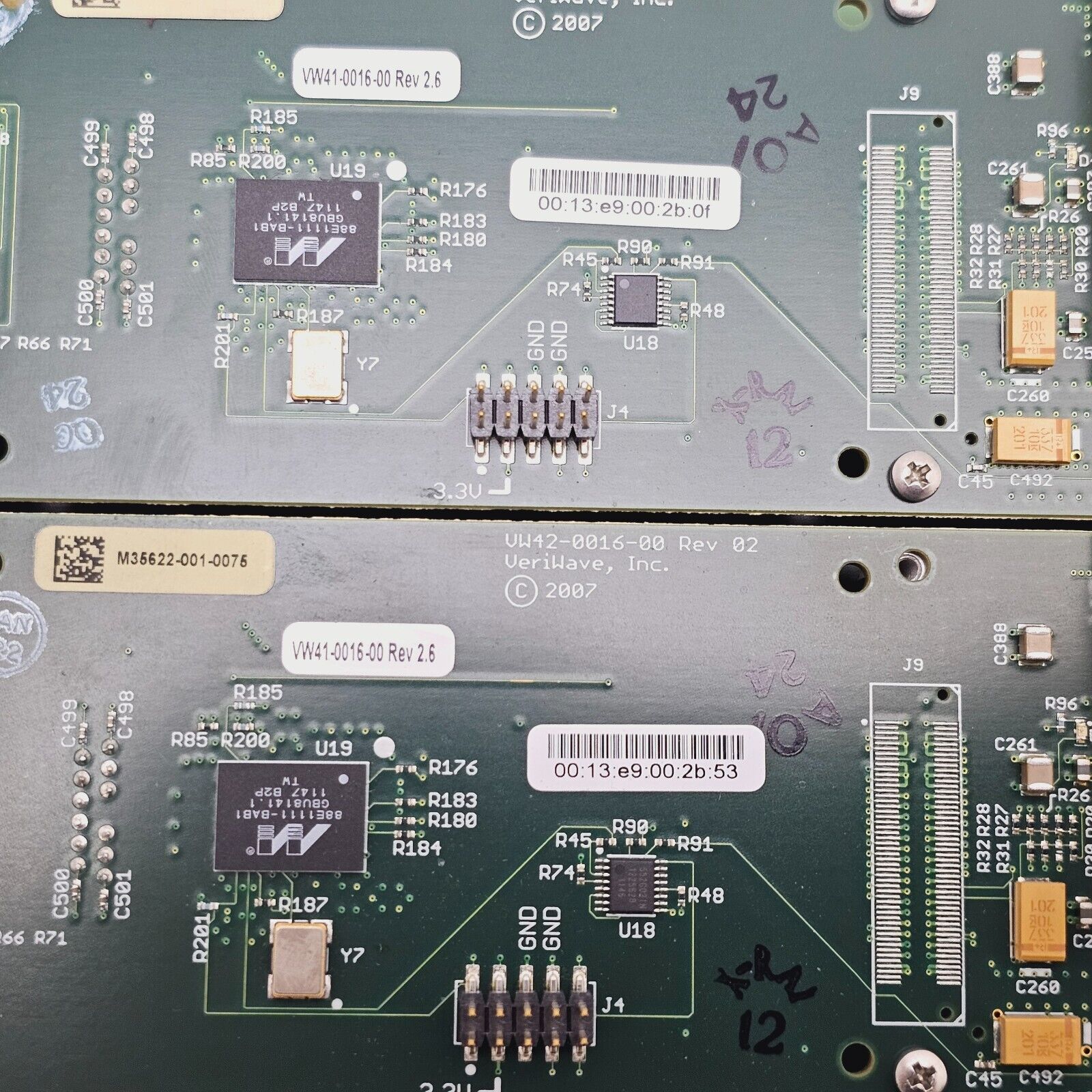 IXIA VeriWave Ethernet 802.3 10/100/1000 WBE1604 4-Port IPv6 IxVeriWave WaveBlad