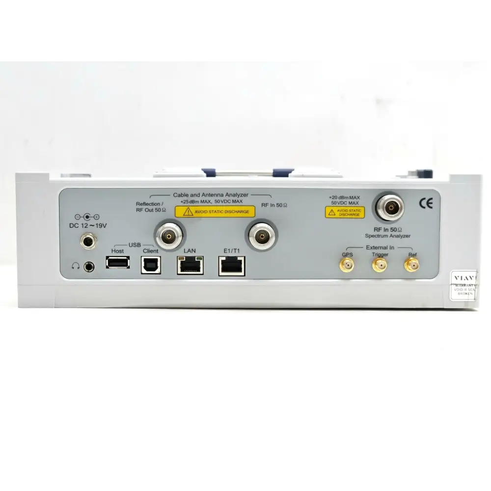JDSU JD745A CellAdvisor top view showing keypad and navigation controls