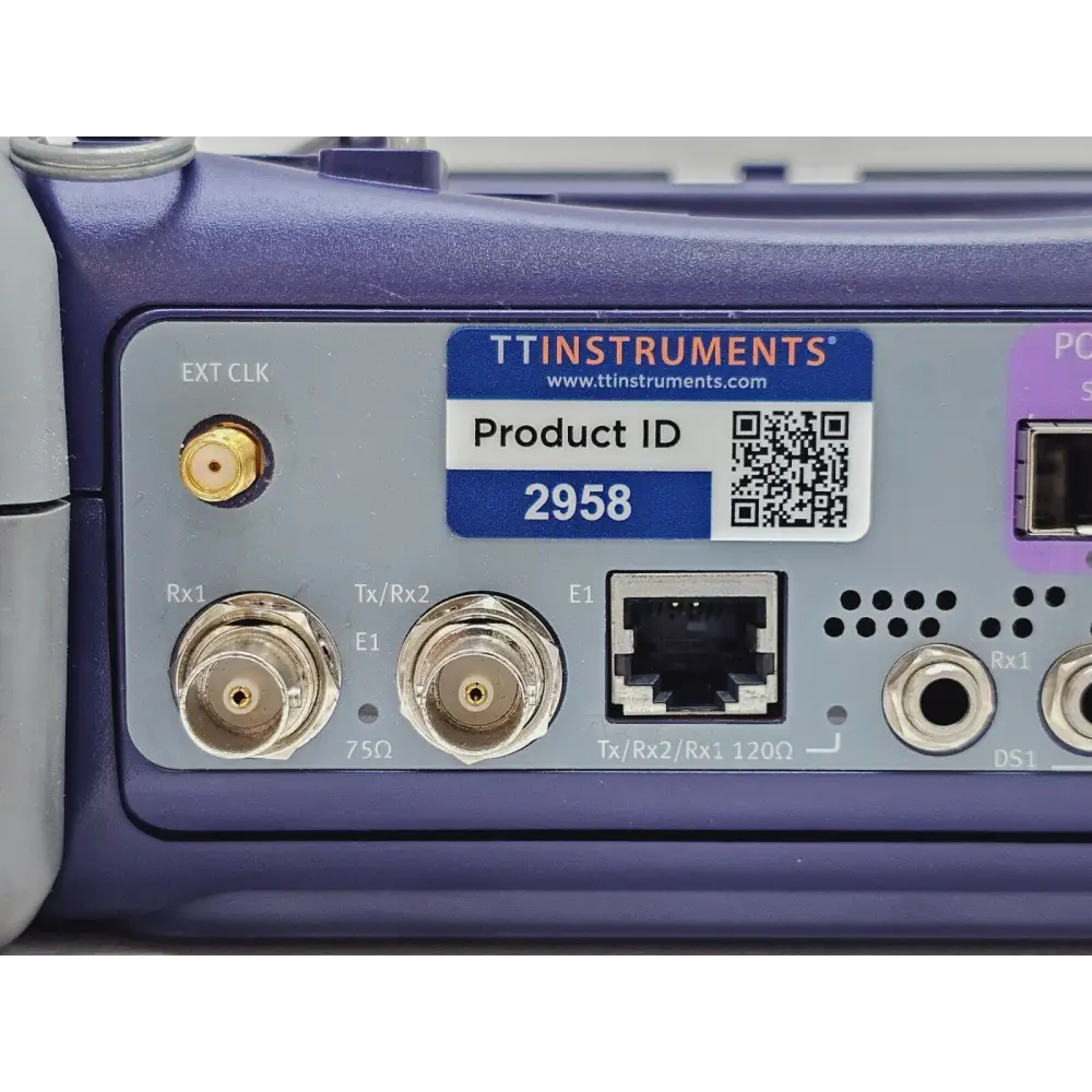JDSU MTS 5800 Wi-Fi option and additional licences screen
