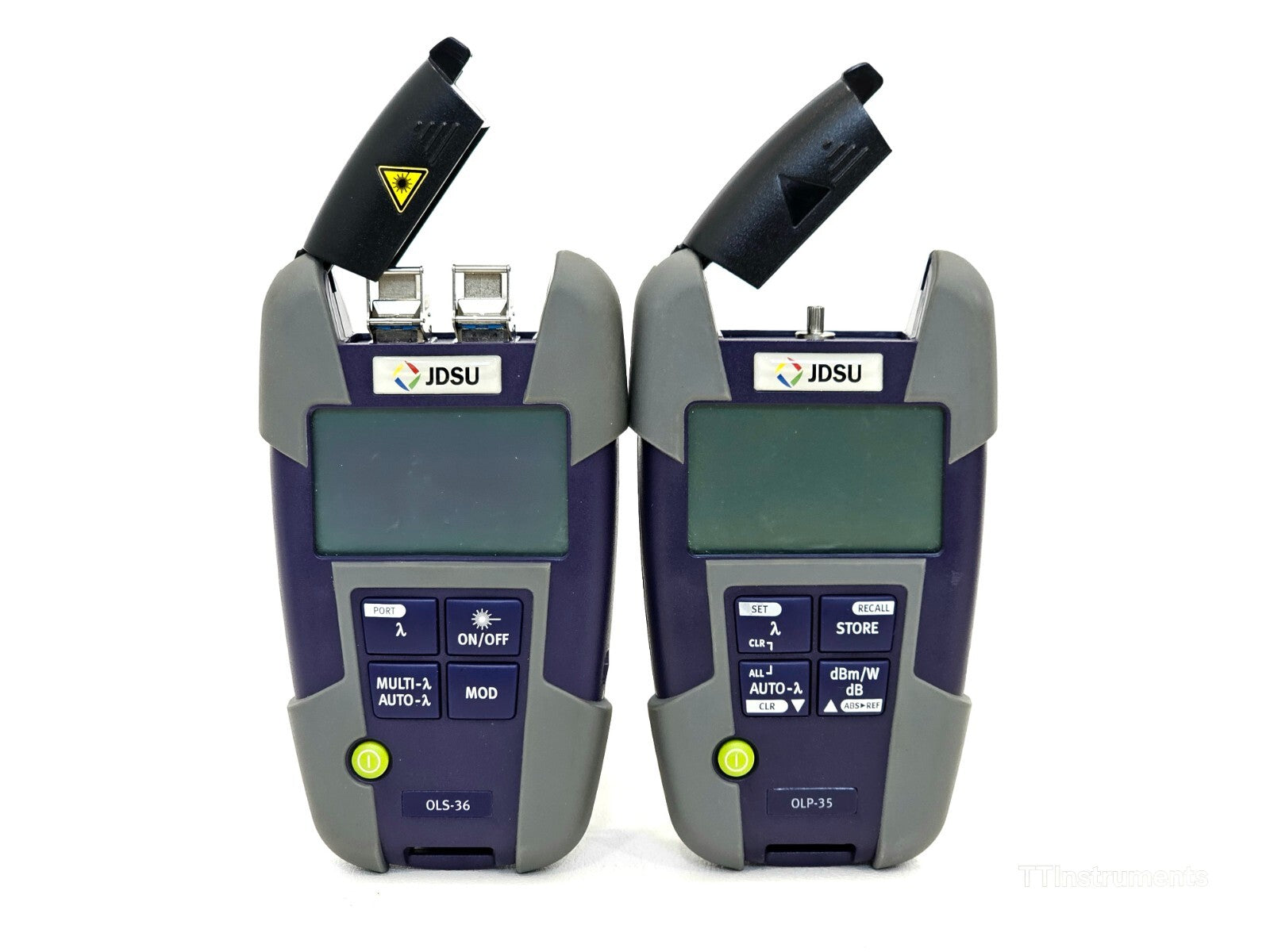 JDSU OMK-36P OLS-36 Optical Laser Source 2303/21 & OLP-35 Power Meter 2302/12