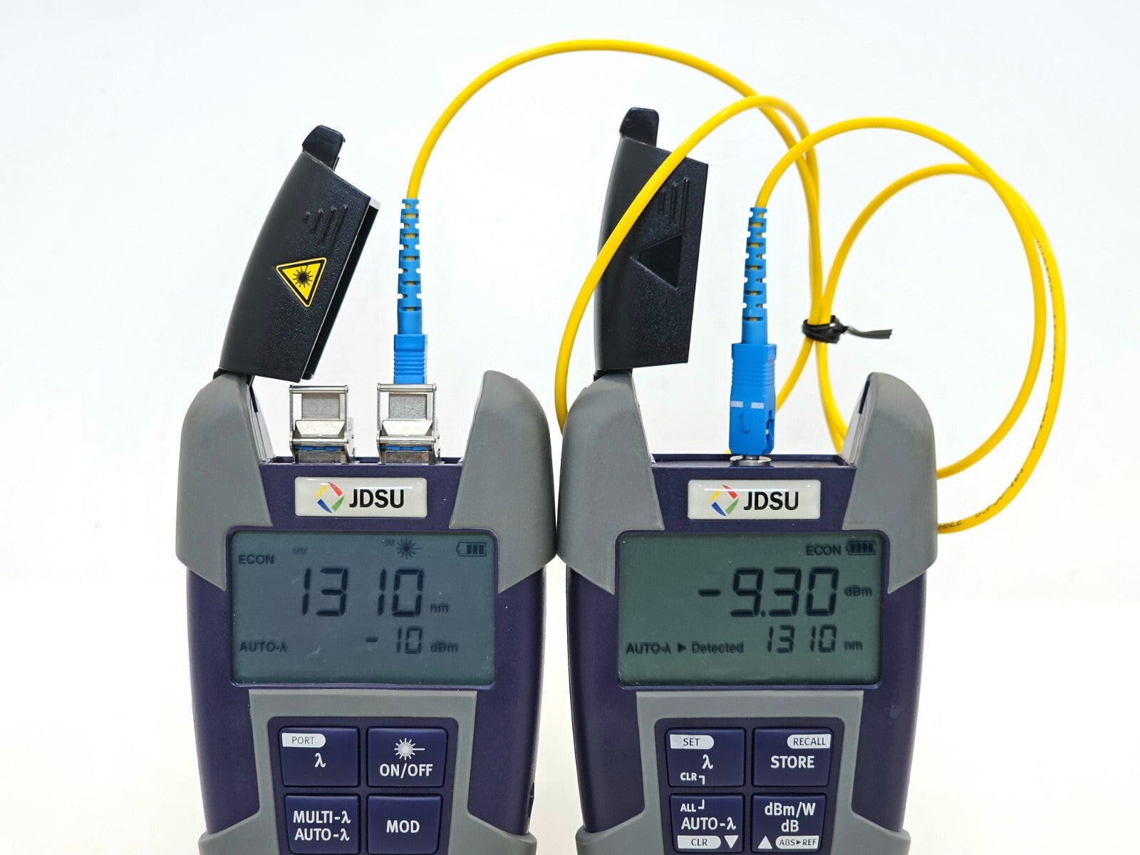 JDSU OMK-36P OLS-36 Optical Laser Source 2303/21 & OLP-35 Power Meter 2302/12