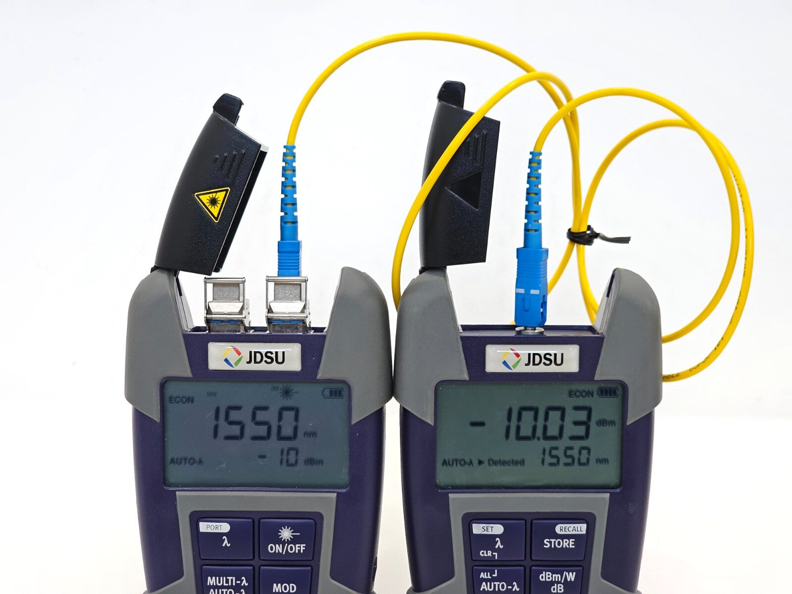 JDSU OMK-36P OLS-36 Optical Laser Source 2303/21 & OLP-35 Power Meter 2302/12