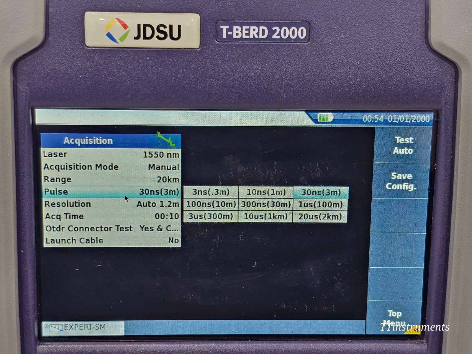 JDSU T-BERD 2000 + 4146 QUAD OTDR SM MM 850/1300 1310/1550 + P5000i Scope +MP-60