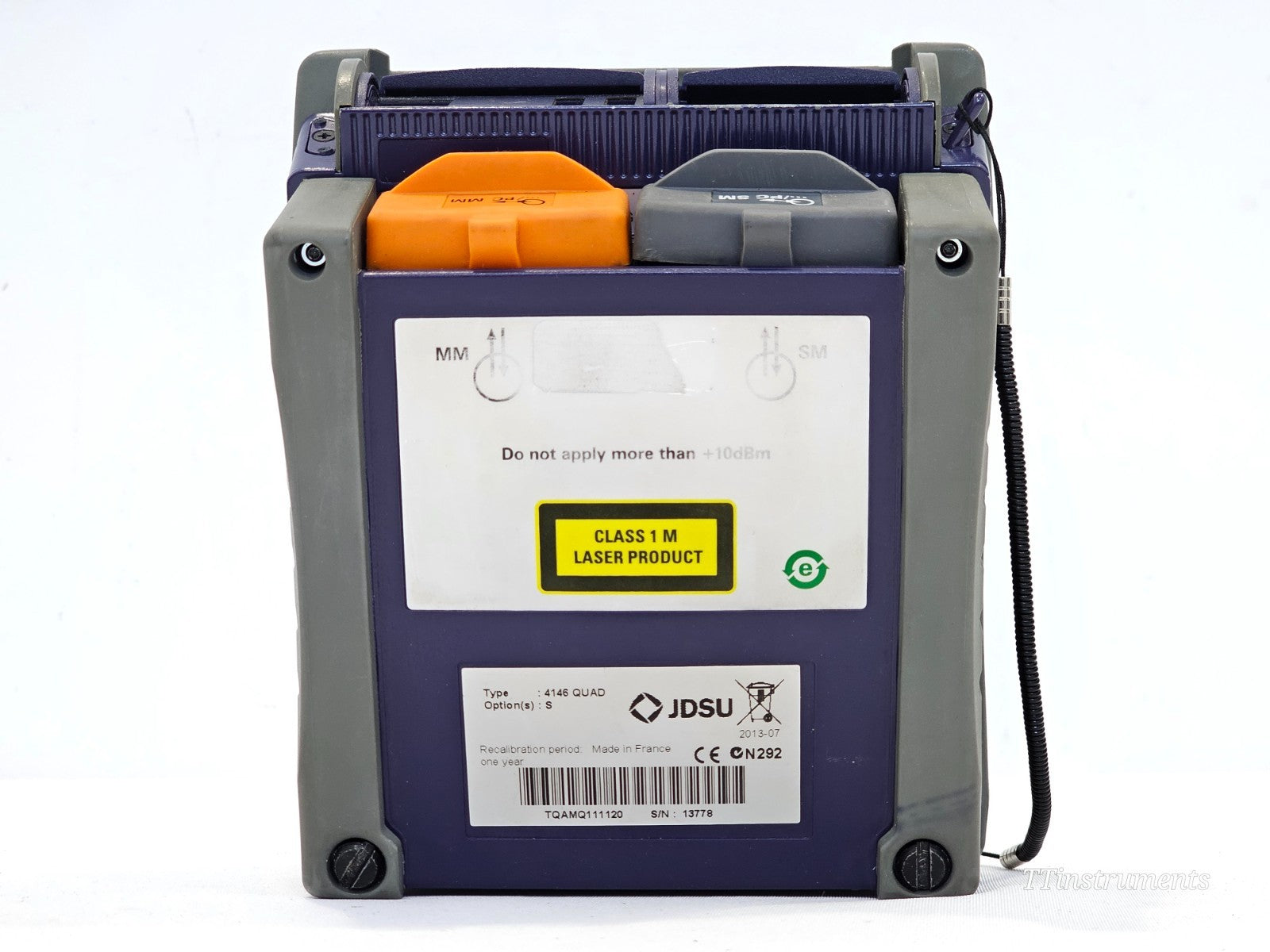 JDSU T-BERD 2000 + 4146 QUAD OTDR SM MM 850/1300 1310/1550 + P5000i Scope