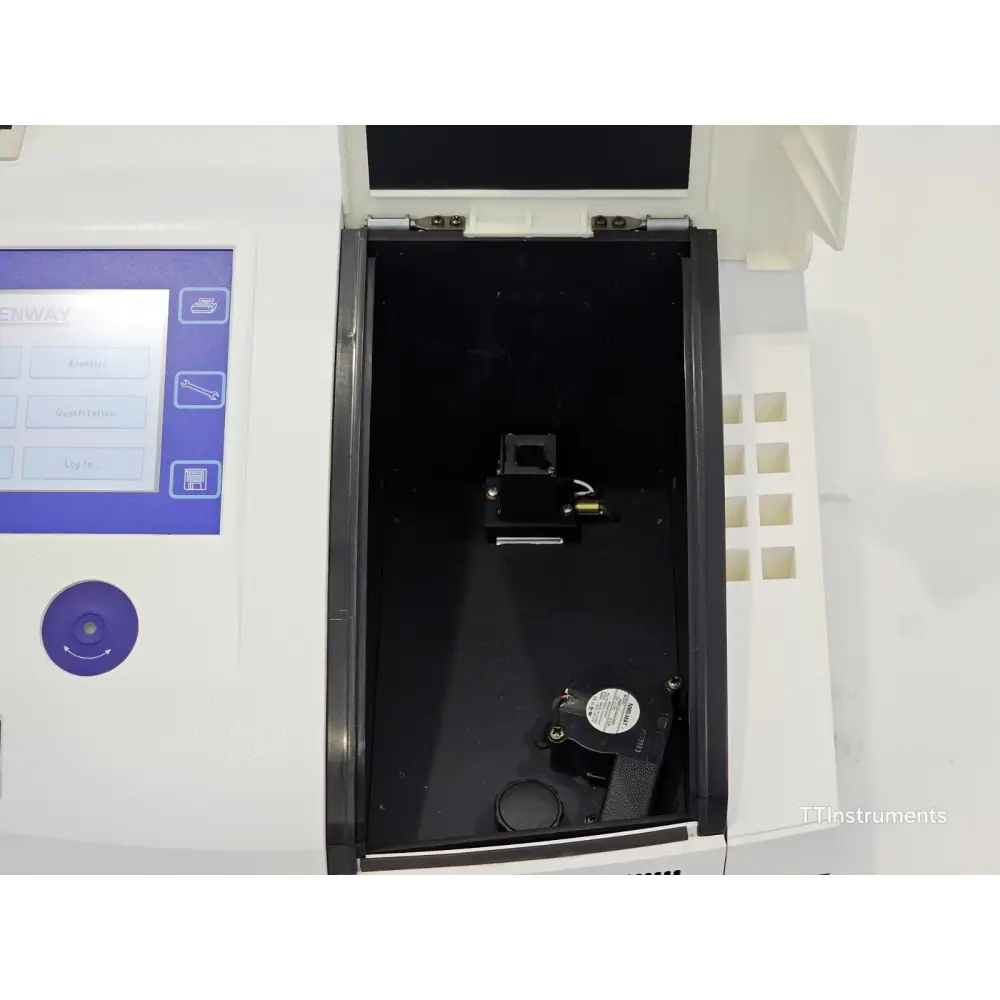 Jenway 6715 spectrophotometer three-quarter front view showing overall condition
