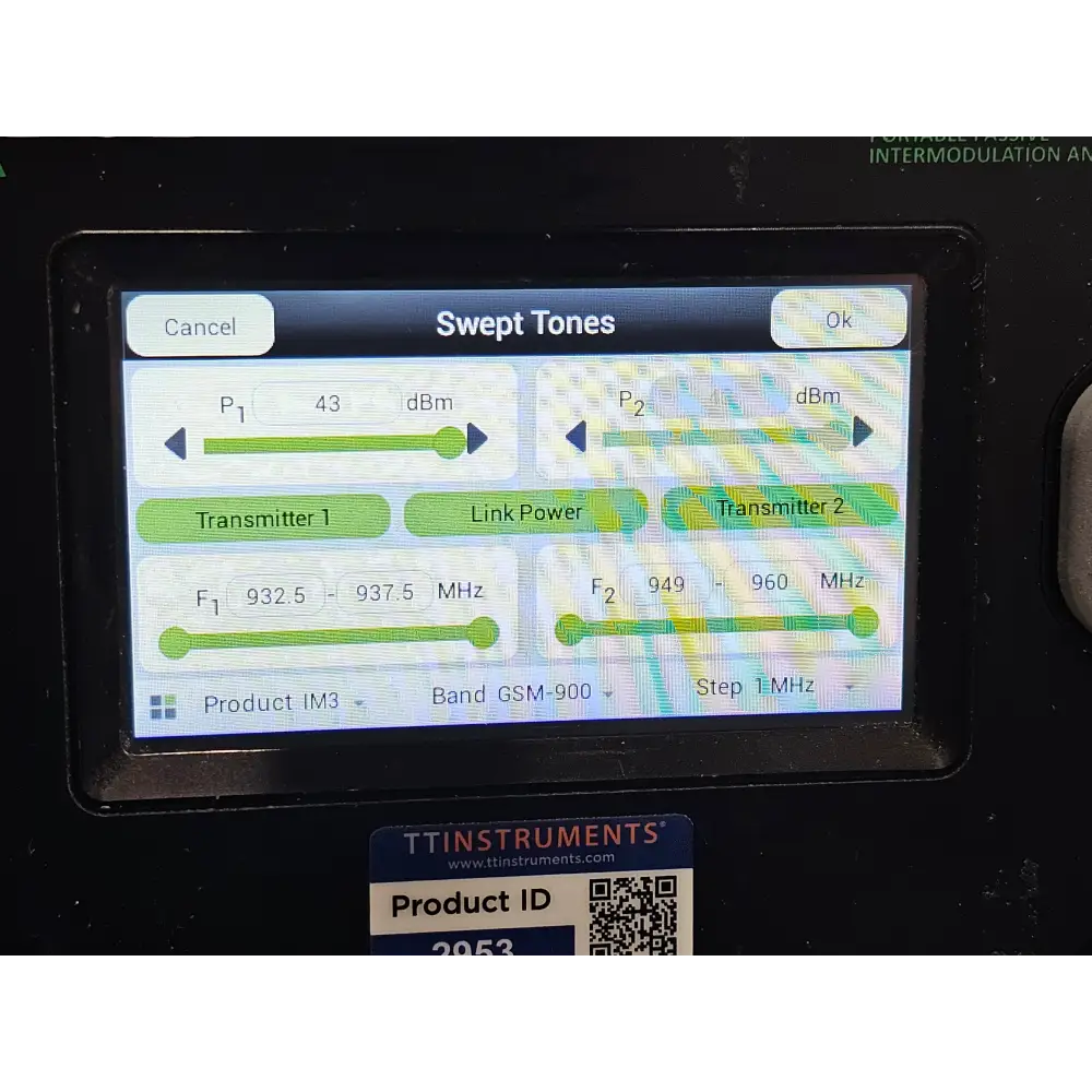 Kaelus iPA-0900A portable PIM test system complete kit with cases