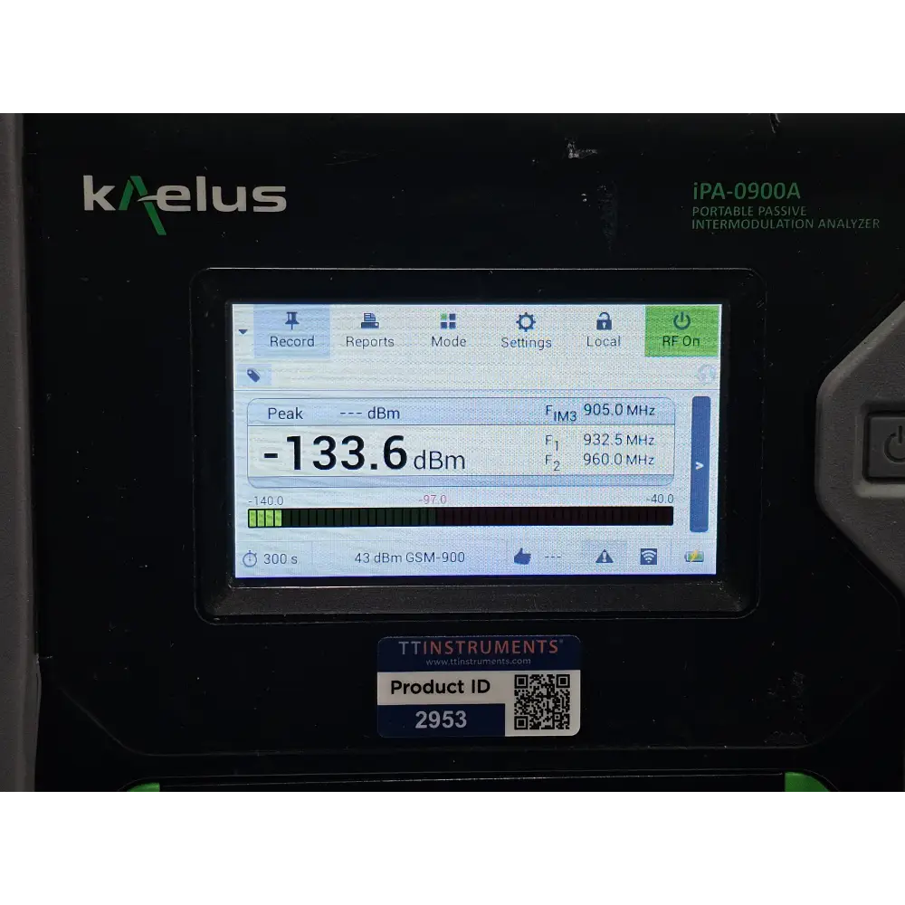 Kaelus iPA-0900A analyser cosmetic condition close-up