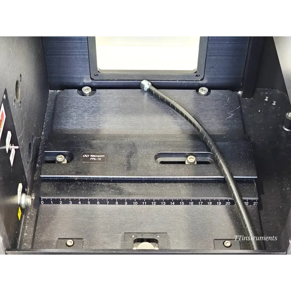 Kaiser RamanRxn1-785 analyser head viewed from rear showing cable routing