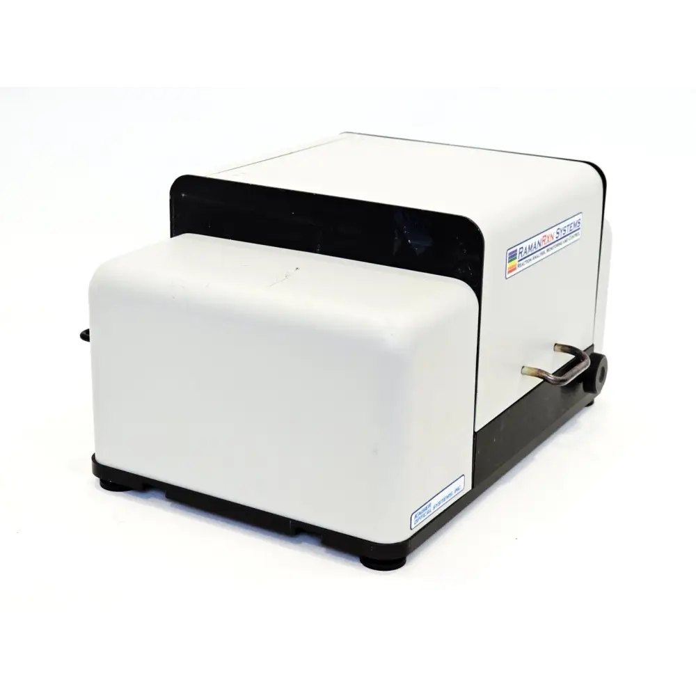 Kaiser RamanRxn1 analyser head top view showing optical components