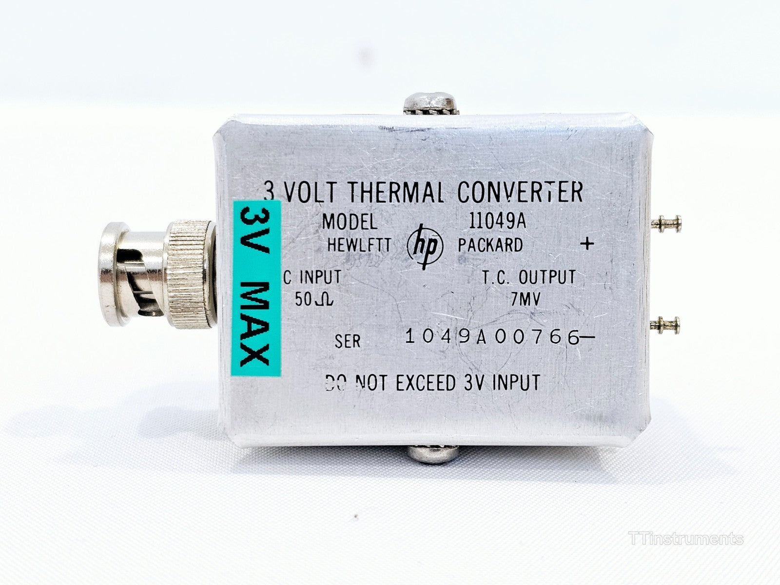 Keysight Agilent 11049A 3 VOLT Thermal Converter