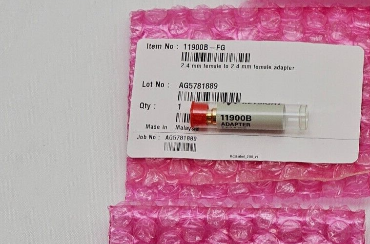 Keysight Agilent 2.44 mm female to 2.4 female Adapter 11900B