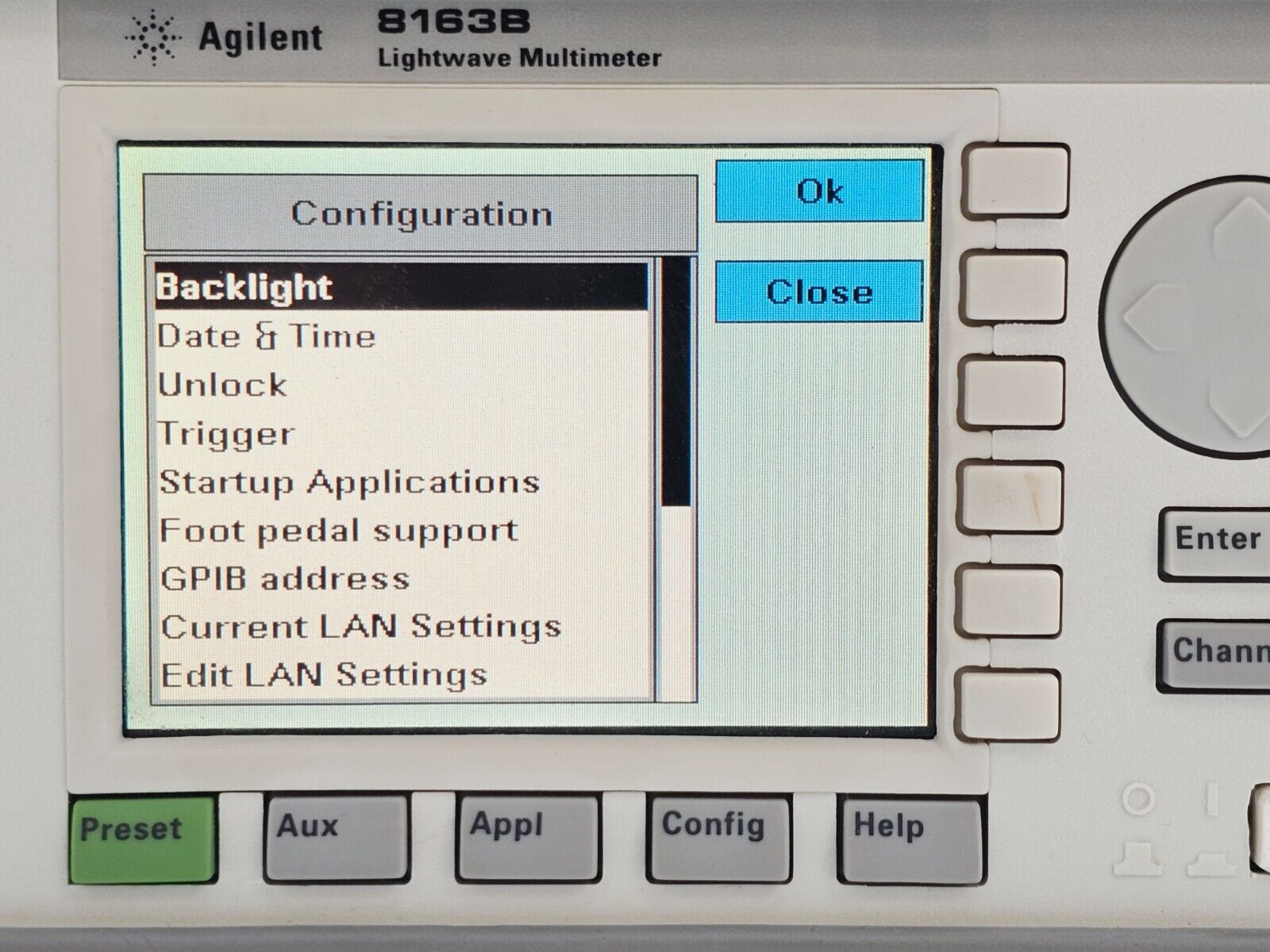 Keysight Agilent 8163B Lightwave Multimeter