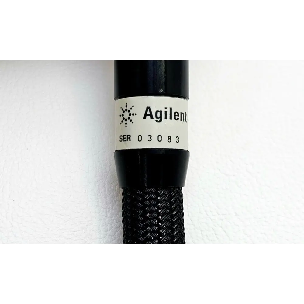 Keysight Agilent 85133-60016 flexible cable angled view showing both connector ends