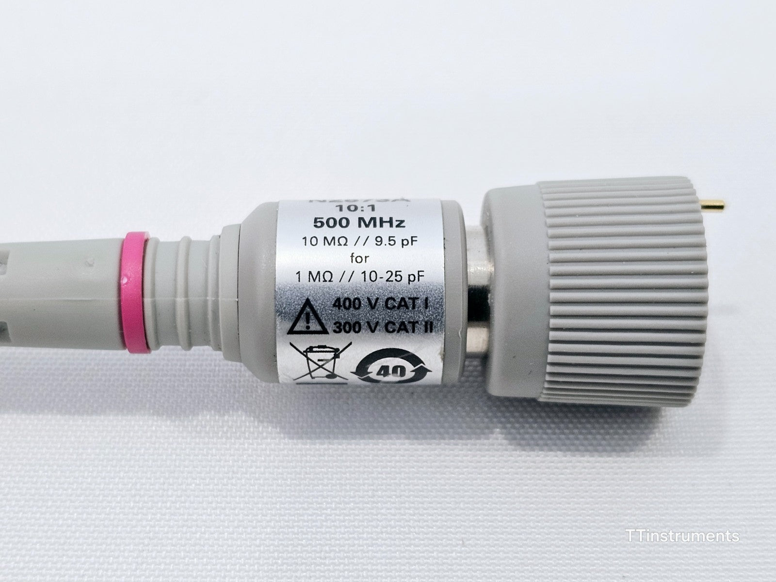 Keysight Agilent N5449A 500MHz High Impedance Adapter with N2873A