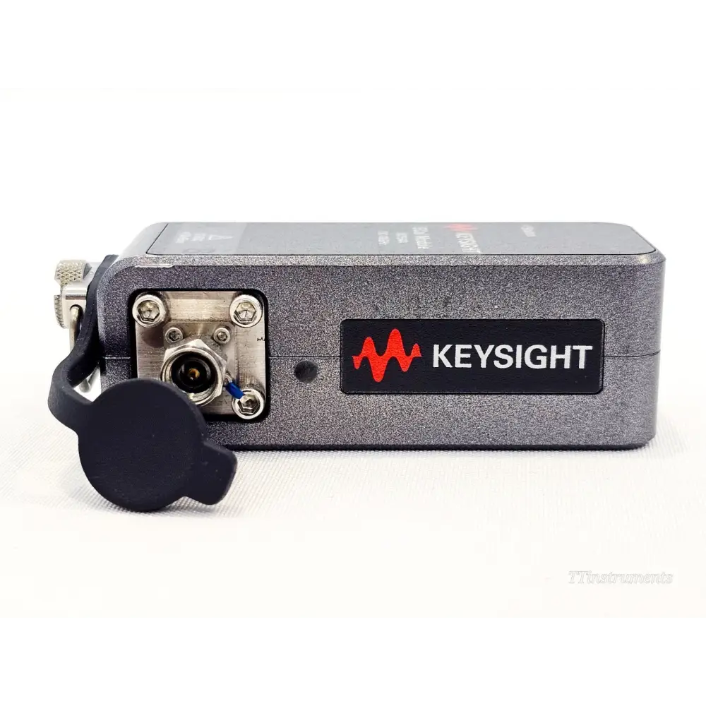Keysight N7554A electronic calibration module close-up of 3.5 mm RF connector ports