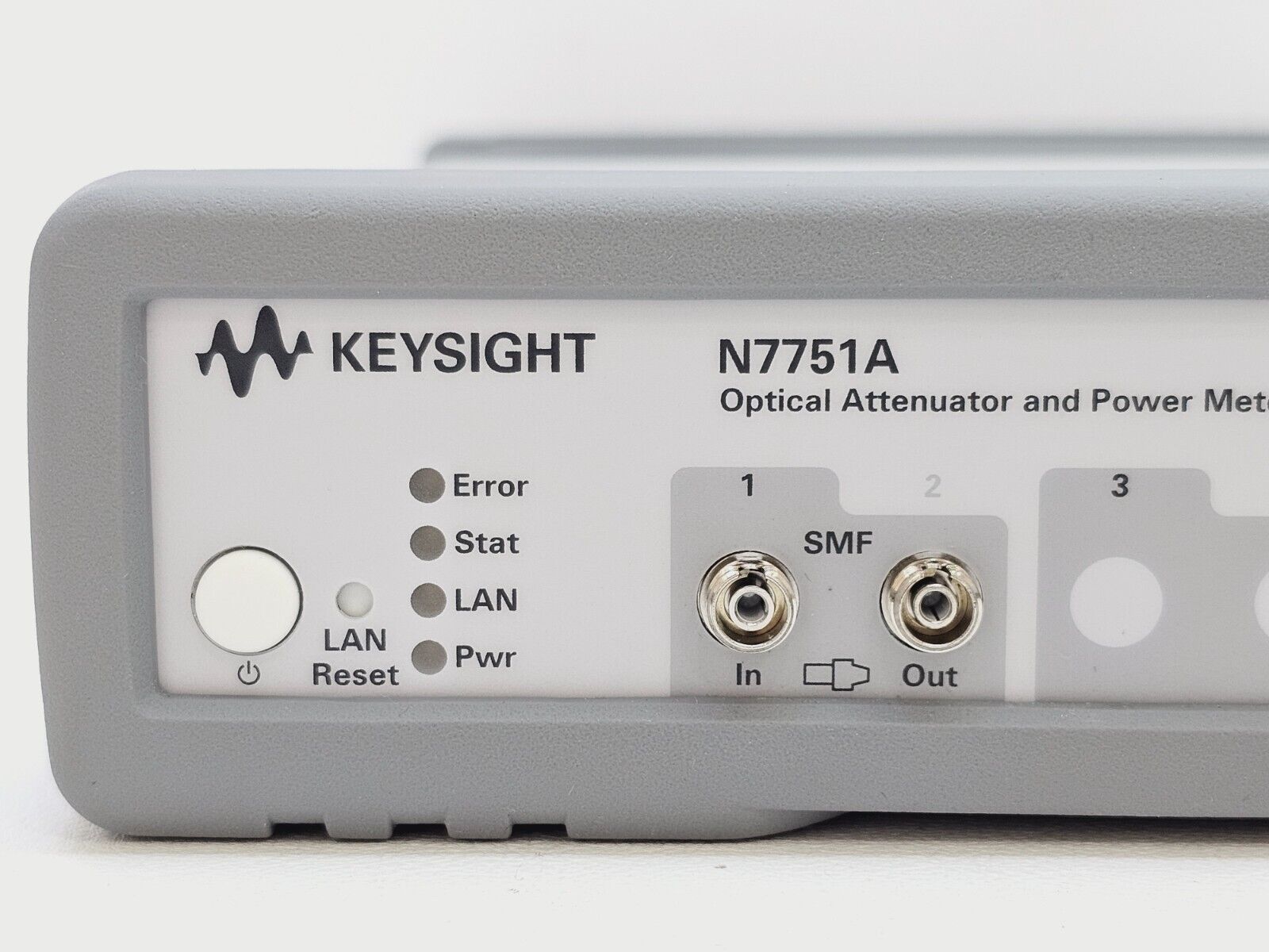 Keysight Agilent N7751A Optical Attenuator & Power Meter Option 021 SMF