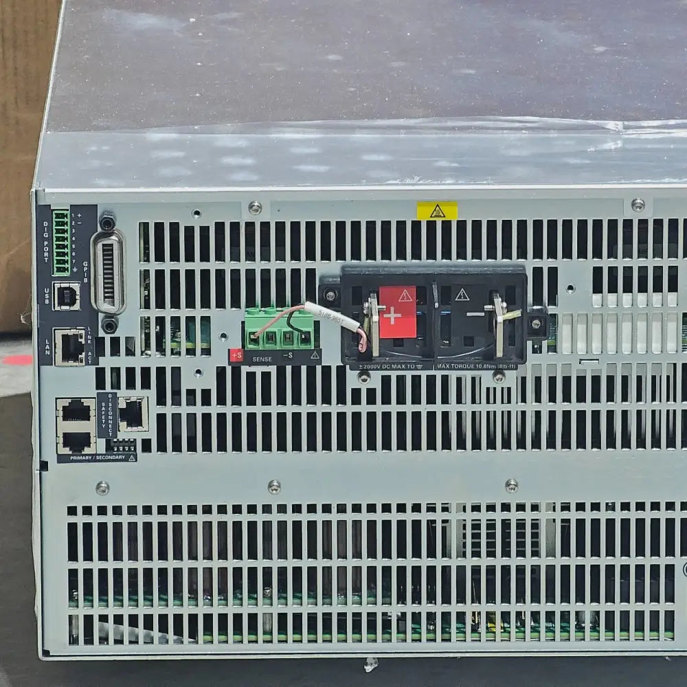 Keysight RP7983A power supply label and model identification plate detail view