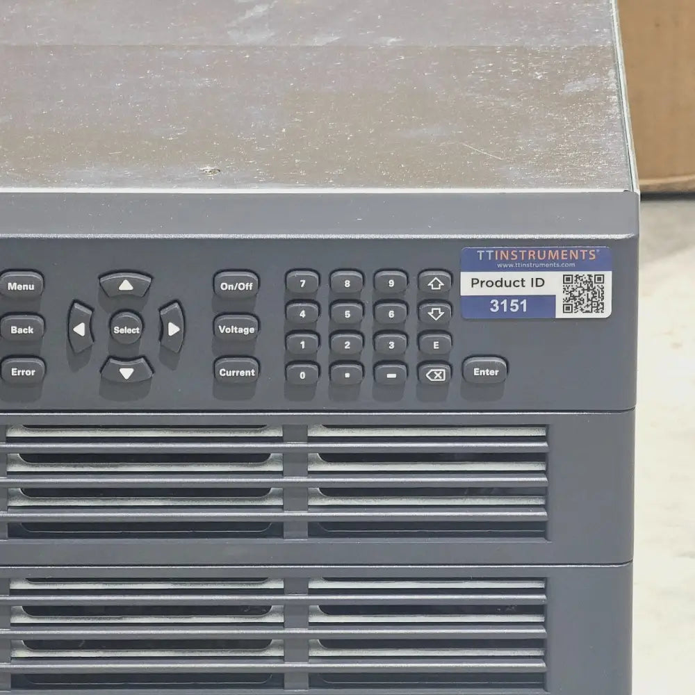 Keysight RP7983A RP7900 series regenerative power supply angled three-quarter front view