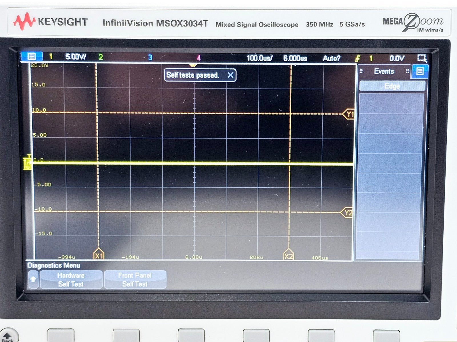 Keysight MSOX3034T 4+16CH 350 MHz Mixed Signal Oscilloscope MSO-X 3034T + N2843A