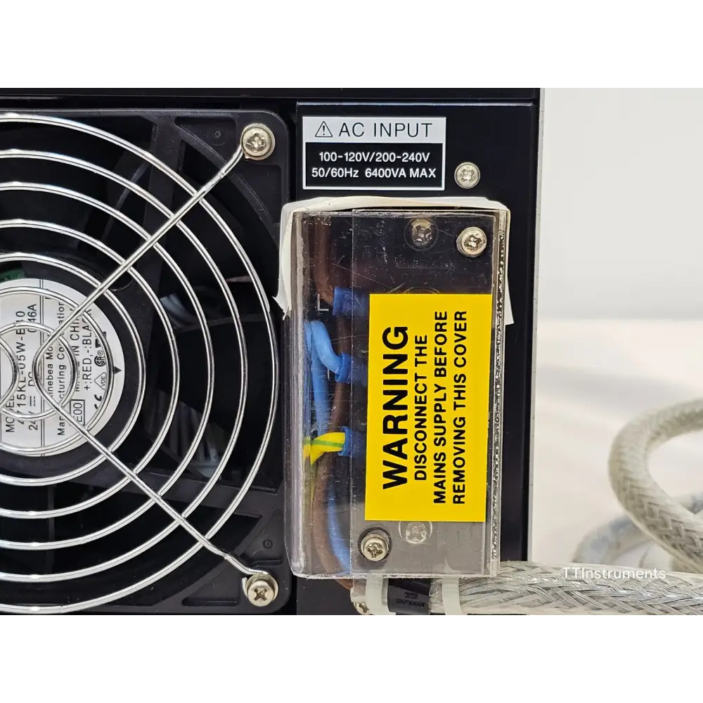 Kikusui PCR4000MA power supply and frequency converter full unit overview with included accessories