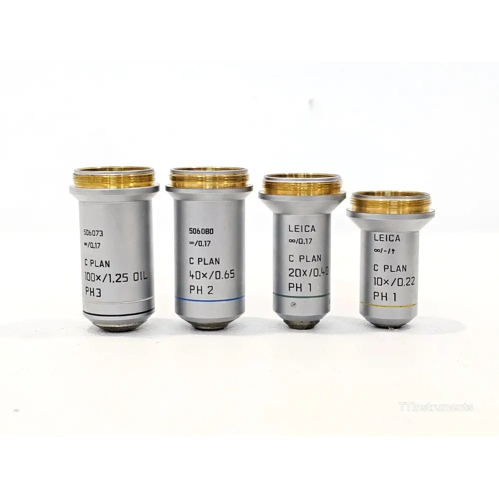 Leica DME Microscope + CPlan Objectives 100X/1.25 Oil 40X/0.65 20X/0.40 10X/0.22