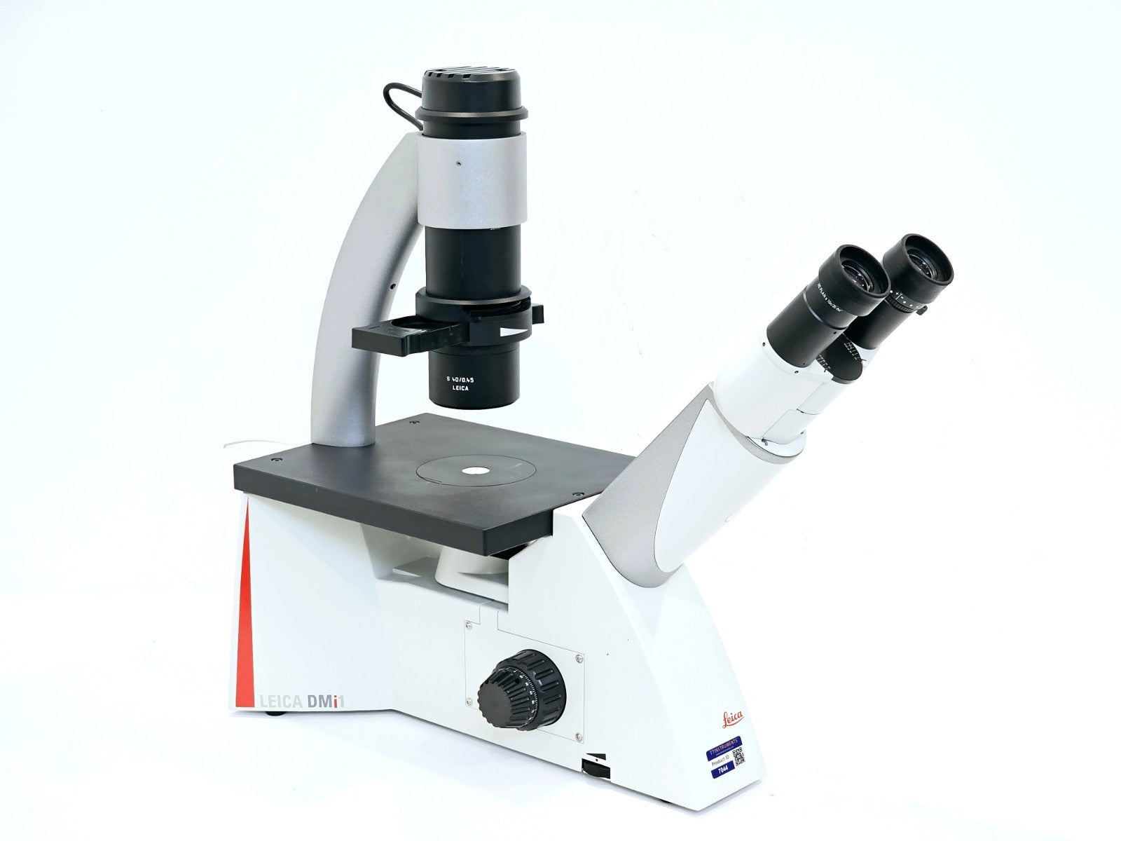 Leica DMi1 Inverted Microscope w/ Flexacam C1 Camera 4x 10x 20x Objectives + PC