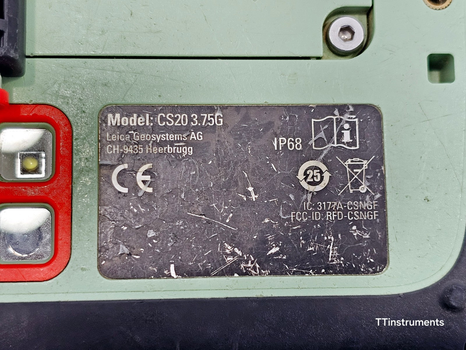 Leica TS16 P 1" R500 Robotic Total Station CS20 3.75G Prism Serviced April 2025