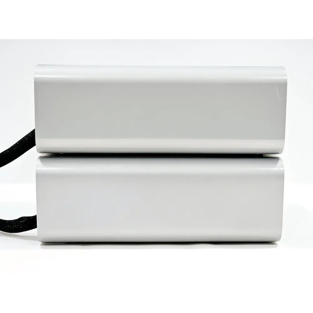 Rear view of Lonza 4D-Nucleofector Core Unit showing power input and Lonza interface ports