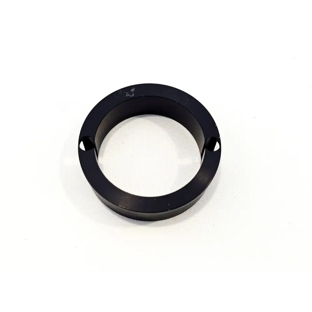 Sharplan AcuSpot 712 black circular ring mount adapter, close-up top view showing bayonet notches