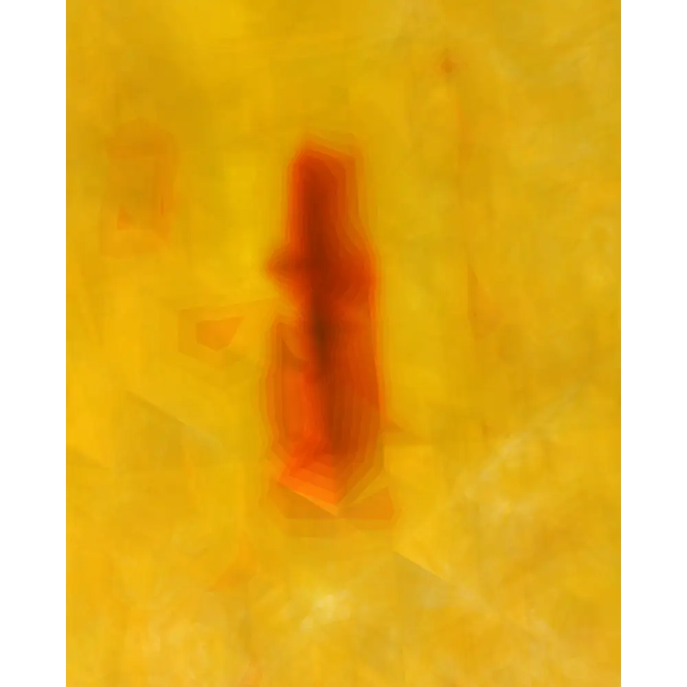 Magritek Terranova 3D MRI scan of phantom bottle — 16x16x16 voxel volume rendering view 1