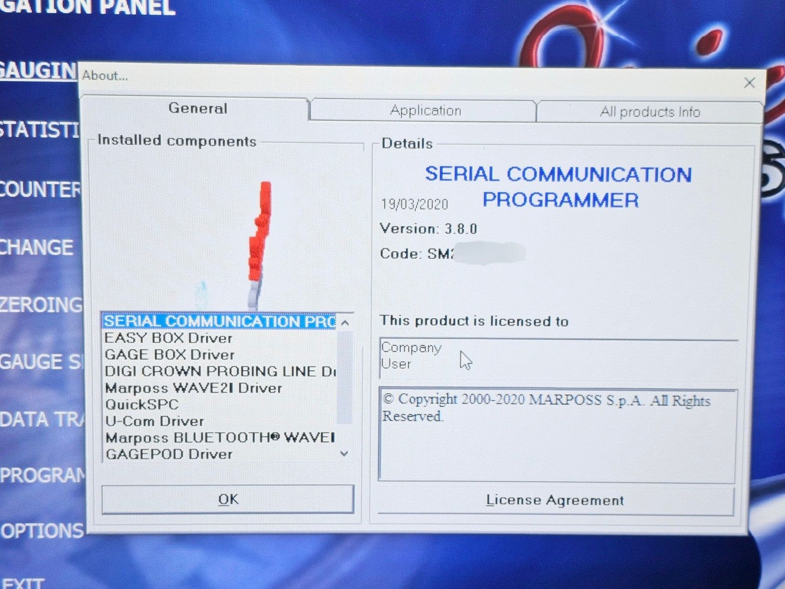 Marposs E9066T B8667J01143 15" Industrial Gauging System w/ Gaugepod Interface**