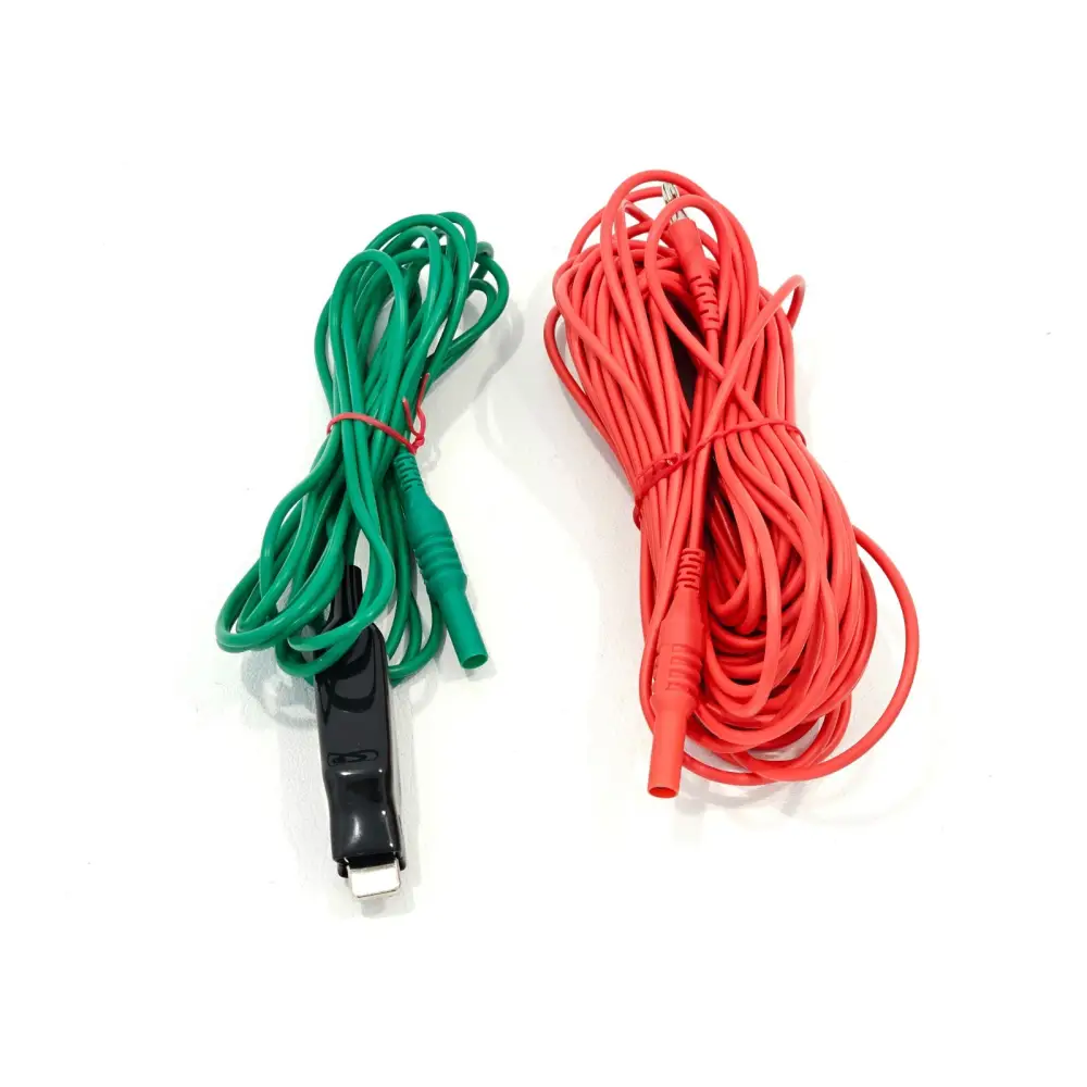 Megger DET4TC2 four-terminal earth tester complete unit with carry case and test leads