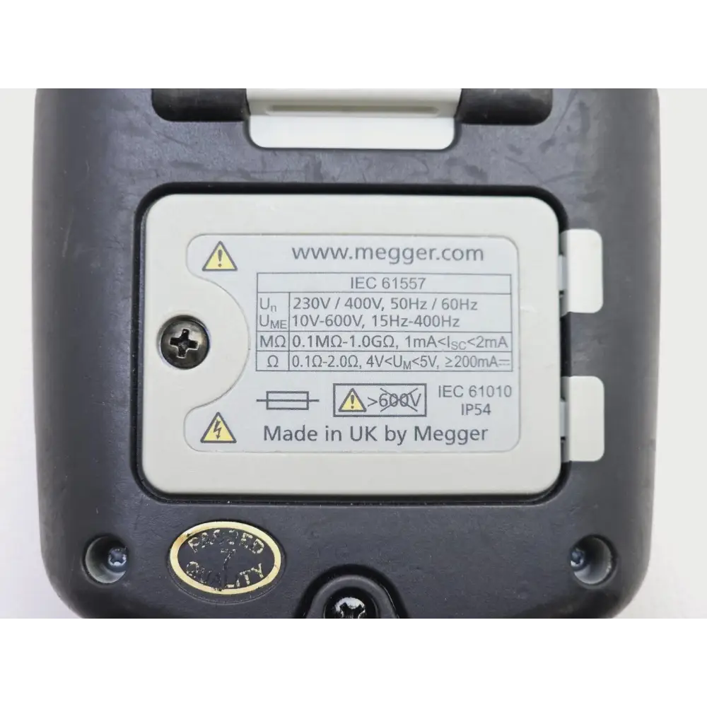 Megger MIT410/2 alongside SP5 remote switch probe accessory on white background