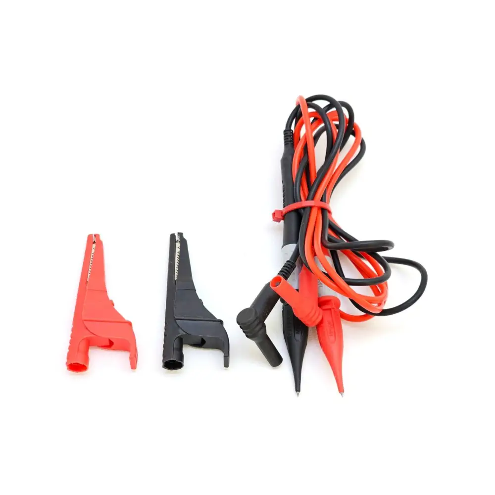 Megger MIT420/2 insulation tester stored inside its hard carry case with accessories