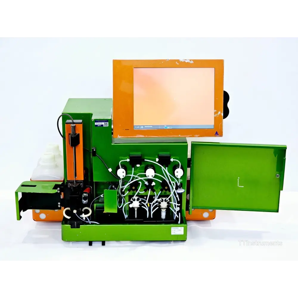 MACSQuant Analyzer 10 benchtop flow cytometer right-side profile view