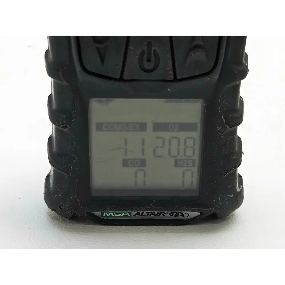 MSA ALTAIR 4X gas monitor with charger — complete used set as supplied