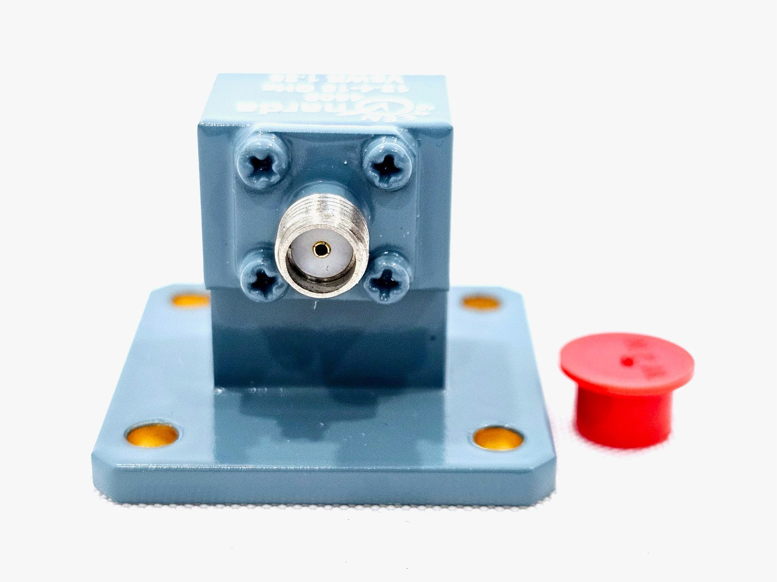 Narda 4601 WR-62 Waveguide To Coaxial Adapter SMA-F 12.4GHz to 18.0GHz VSWR 1.25