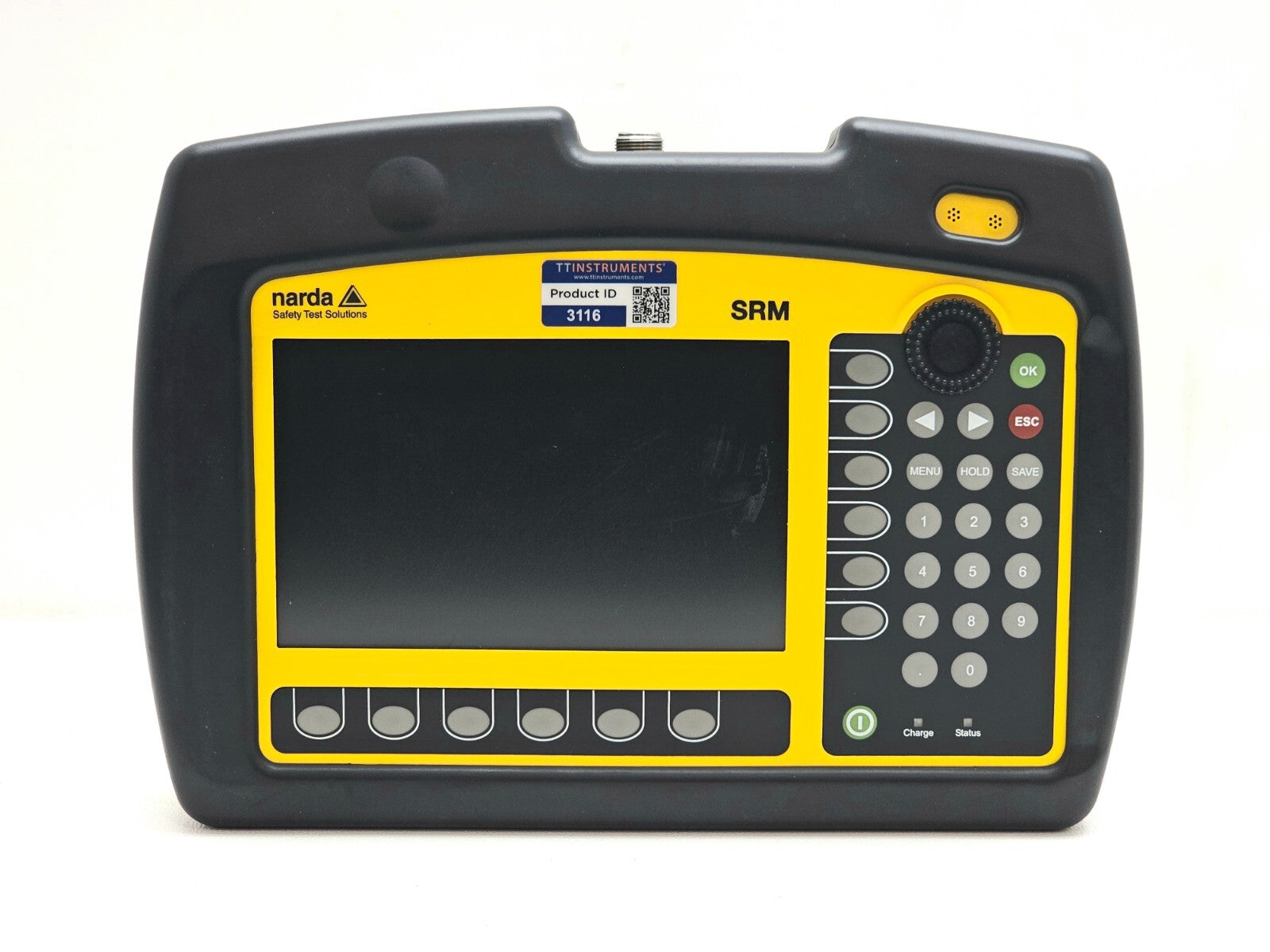 Narda SRM-3006 Selective Radiation Meter 3006/01 + 3501/03 Probe 27MHz - 3GHz .