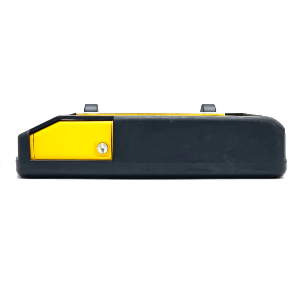 Narda SRM-3006 selective radiation meter rear view showing battery compartment